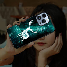 Load image into Gallery viewer, LED Light Up Case for iPhone 15 Pro Max with Lucky Deer Comics Flash Phone Cases

